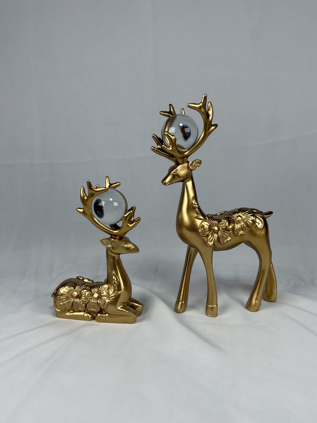 Golden Deer Crystal Set